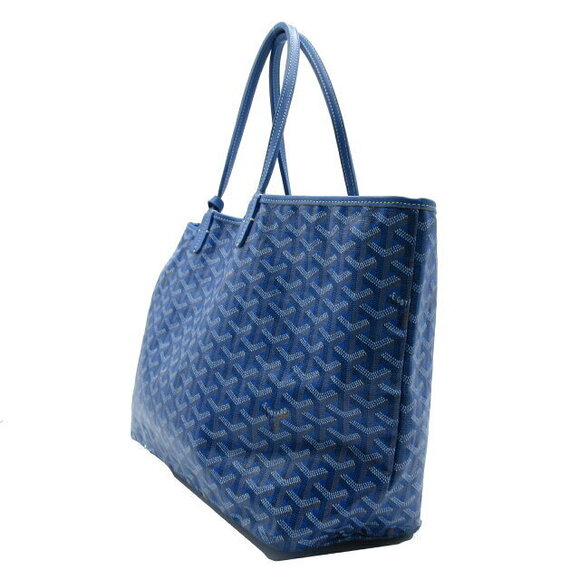 Goyard Saint Louis Tote Bag Canvas Blue - Picture 4 of 10